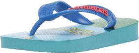 img 4 attached to Havaianas Mario Flip Flop Toddler Little Boys' Shoes : Sandals