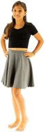 vivians fashions turquoise cotton skirts: stylish girls' clothing and skorts logo