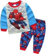 🐱 stylish and fun: shanleaf cat spiderman pajamas for superhero boys - sleepwear & robes collection logo