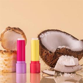 img 2 attached to 🥥 eos Super Soft Shea Balm: Toasted Marshmallow & Coconut Milk for 24 Hour Hydration, Gluten Free - Pack of 2