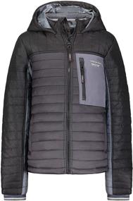 img 2 attached to LONDON FOG Active Ripstop Puffer Boys' Jackets & Coats