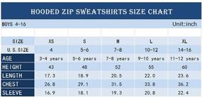 img 2 attached to Stay Stylish and Cozy: Spring&Gege Youth Solid Classic Hoodies for Children (3-12 Years)