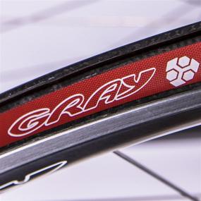 img 3 attached to 🚴 Protect Your 700C Gray Road Bike: Get the Best Clincher Rim Liner Set – Pack of 2!