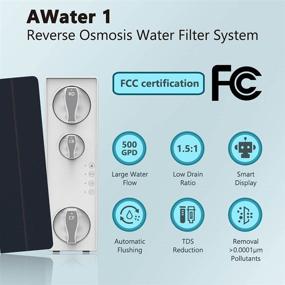 img 3 attached to 💧 Efficient Reverse Osmosis Filtration with Reduced Tankless Design