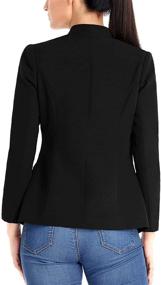 img 2 attached to 🧥 Luvamia Women's Blazer with Button Sleeves in Women's Clothing