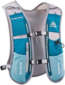 img 3 attached to 🎒 AONIJIE Hydration Backpack Vest: Stay Hydrated and Lightweight During Outdoor Sports - Running, Cycling, Climbing, Hiking