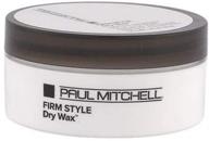 💇 ultimate hold and definition with paul mitchell firm style dry wax, 1.8 oz logo