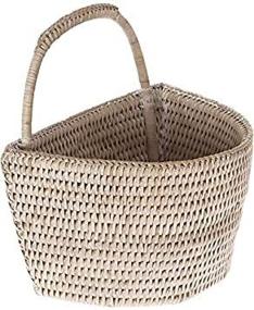 img 2 attached to Jolla Rattan Basket Small White