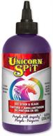 unicorn spit purple hill majesty gel stain 🦄 and glaze - 8.0 fl oz bottle: vibrant and versatile! logo