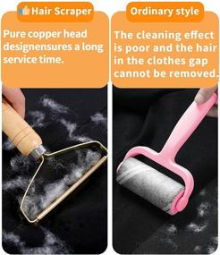 img 2 attached to Uproot Lint Cleaner Pro Pet Hair: Portable Lint Remover for Carpet & Upholstery, Lint Scraper Roller for Dog Hair, No More Lint Tool with 2-Pack