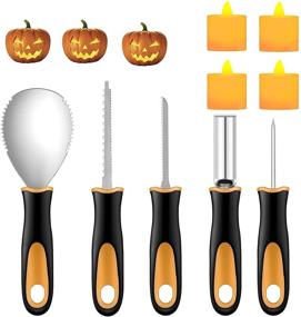 img 4 attached to Halloween Professional Stainless Decorations Sculpting