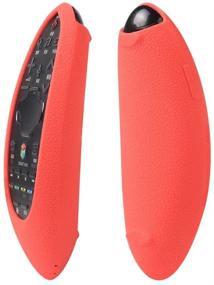 img 3 attached to Samsung TV Remote Case SIKAI Patent Shockproof Silicone Case For Samsung BN59-01185F BN59-01181A BN59-01185A LED HDTV Remote Control With Free Lanyard (Red)