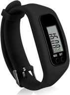 coch fitness tracker watch: easy-to-use pedometer for walking, running with calorie burning and step counting features logo