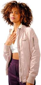 img 3 attached to 🧥 Women's Members Only Iconic Boyfriend Coats, Jackets & Vests for Stylish Clothing