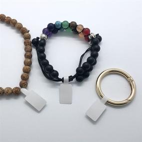 img 3 attached to 🔍 Versatile Adhesive Identification Necklace Bracelet Rectangle: The Ultimate Wearable Accessory!