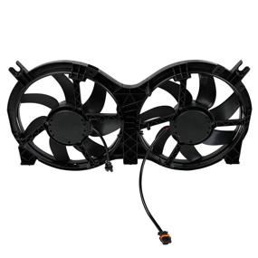 img 2 attached to Dual Radiator Condenser Fan Assembly