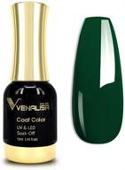 💅 venalisa gel nail polish: emerald green uv led soak off nail gel, salon-quality - perfect for diy manicures at home logo