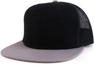 armycrew oversize blank flatbill snapback logo