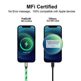 img 1 attached to ⚡️ Power Up with PatDow Lightning Certified Charging Compatible: The Ultimate Charging Solution