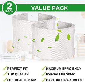 img 3 attached to 🔍 2-Pack Future Way MAF1 Humidifier Filters - Compatible with AIRCARE MA1201, MA0950, and Kenmore 15412 Humidifiers