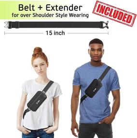 img 2 attached to Ultimate Running Belt: Premium Waist Pack for Men and Women – Ideal for Hiking, All Phones - iPhone, Android, Windows