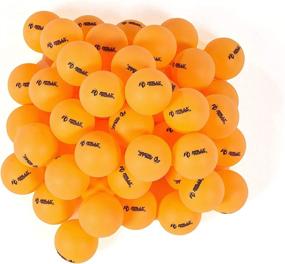 img 4 attached to Rally and Roar Beer Pong Balls, Pack of 50, 40mm, Orange - Party-Friendly Colored Beer Pong Balls - Washable, Durable Set for Beer Pong Shots - Premium Table Tennis Accessories