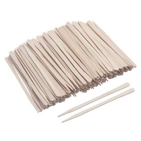 img 4 attached to 🪒 ONUPGO 600 Small Wax Sticks: Efficient Wooden Waxing Applicators for Face & Eyebrows Hair Removal