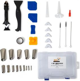 img 4 attached to 🔧 Ultimate Caulking Tool Kit: MIH TOOLS for Perfect Sealing