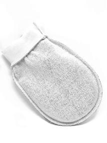 img 2 attached to 💆 The Ultimate Moroccan Kessa Hammam & Spa Scrubbing Glove: Authentic, Two-Layered, Superior Quality