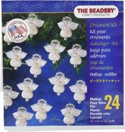 🎄 beadery littlest ornaments beading & jewelry making - 1.125 inch ornament logo