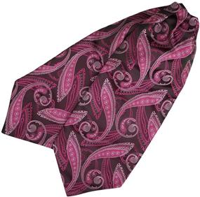 img 2 attached to 👔 Elegant Microfiber Thanksgiving Epoint Men's Tie, Cummerbund & Pocket Square Set - ERA1B02C