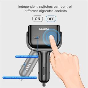 img 1 attached to OZIO Cigarette Splitter 2 Socket Multiple