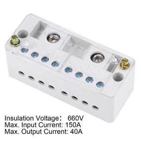 img 1 attached to Uxcell Terminal Connector Distribution Metering