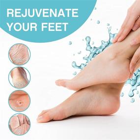 img 3 attached to 👣 Pur-Feet: 4 Pack Exfoliation & Healing Foot Peel Mask – Soften Feet, Repair Rough Heels, Remove Calluses & Dead Skin