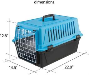 img 3 attached to 🐾 Ferplast Atlas 20: The Perfect Cat and Dog Carrier for Pet Travel