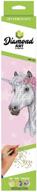 🦄 intermediate unicorn 12x12 diamond art kit by leisure arts dak logo