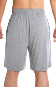 img 4 attached to WiWi Essentials Loungewear Lightweight Bottoms Men's Clothing for Sleep & Lounge