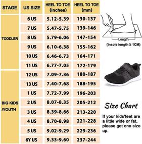 img 3 attached to 👟 Glitter Fashion Sneakers for Girls: Harvest Land Breathable Hook and Loop Slip-on Tennis Shoes with Mesh for Running (Toddler/Little Kids/Big Kids)