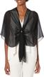 excaped womens sheer chiffon evening women's accessories for scarves & wraps logo