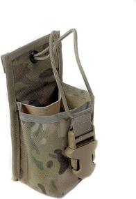 img 2 attached to 📻 Universal Radio Holder - Raine MOLLE Tactical Radio Holster