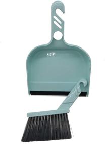 img 2 attached to Efficient Kitchen Cleaning Tools: BSMstone Mini Broom and Dustpan Set (Blue)