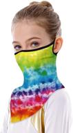 stay warm in style: boys' cold weather accessories - bandanas covering triangle balaclavas neckerchief logo