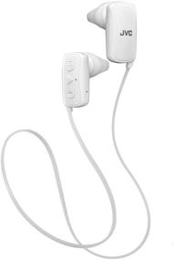 img 4 attached to 🎧 JVC Gumy Bluetooth In-Ear Earphones - Silver & White