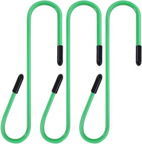 img 4 attached to 🔧 High-Quality 3-Piece Brake Caliper Hangers with Rubber Tips - Ideal for Automotive Brake, Bearing, Axle, and Suspension Works (Green)