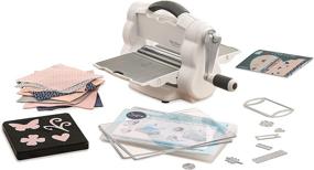 img 4 attached to Sizzix Die-Cut Machine, Big 🔳 Shot Foldaway: A Convenient White/Gray Crafting Device!