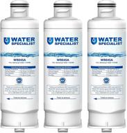 🧊 waterspecialist da97-17376b refrigerator water filter replacement for samsung haf-qin/exp, haf-qin, da97-08006c, rf28r7351sg, rf23m8070sr, rf23m8070sg, rf23m8090sg, rf28r7201sr (pack of 3) логотип