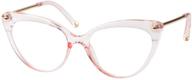 😻 stylish soolala ladies oversized cat eye reading glass with modern eyeglass frame logo