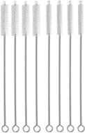 🧹 highware straw cleaner brush set – 8-piece long cleaning brush for straws on tumblers, water bottles, sippy cups, pipes, tubes, or hummingbird feeders logo