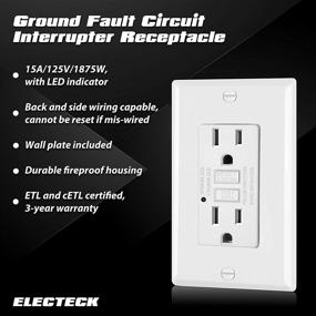 img 3 attached to Tamper-Resistant Receptacles Wallplates, In Convenient Packaging