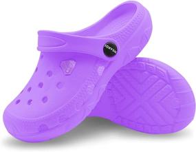 img 3 attached to 🔮 Boys' Purple200 Weardi Garden Sandals Slipper - Shoes, Clogs & Mules